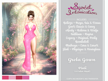 ::Sweet Intoxication:: Greta Gown - Pink