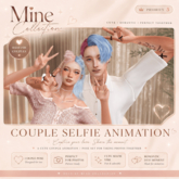 Mine Collection Couple Photo Pose Animation