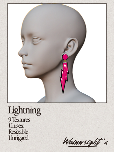 Wainwright's - Lightning Earrings