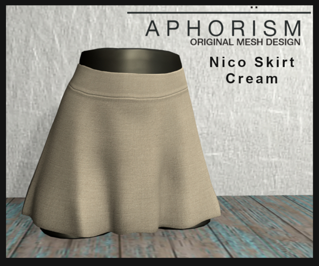 !APHORISM! - Nico Skirt Cream