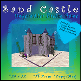 Underwater Sand Castle Dream Home Mermaid Prefab