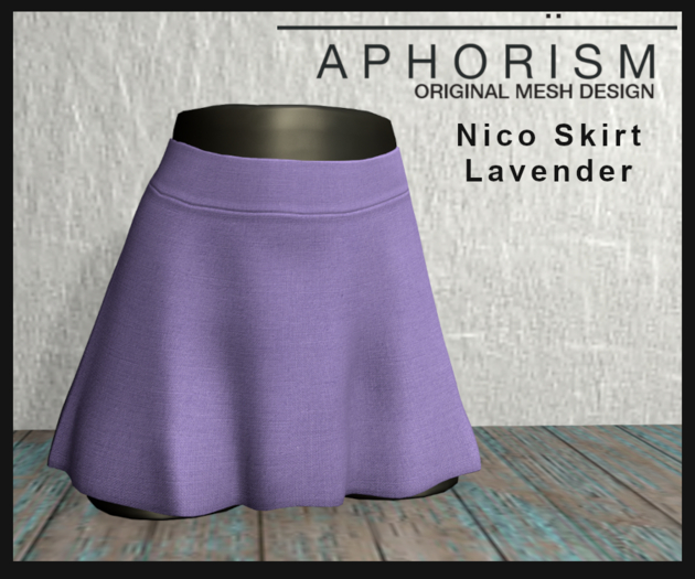 !APHORISM! - Nico Skirt Lavender