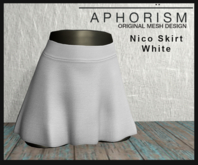 !APHORISM! - Nico Skirt White