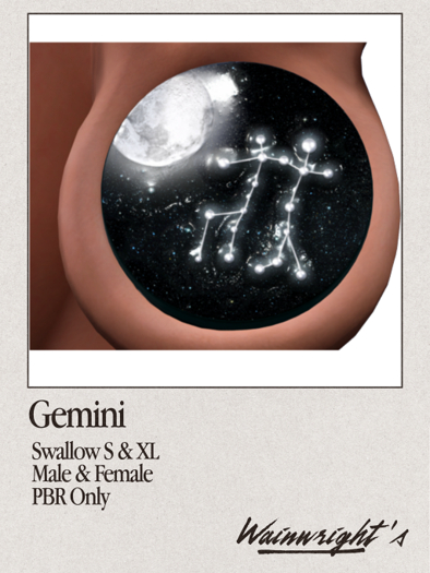 Wainwright's - Zodiac - Gemini (PBR ONLY)