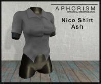 !APHORISM! - Nico Shirt Ash