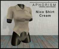 !APHORISM! - Nico Shirt Cream