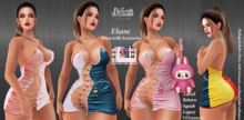 Delicatt Couture - EHANE DRESS WIITH ACCESSORIES - JULY 03♥2026♥.