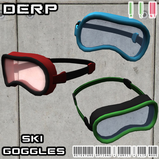 DERP. Goggles - Ski