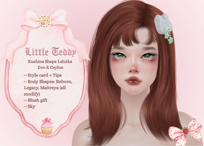 [Little Teddy] Shape Kushina Ceylon/Evox