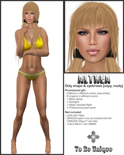 To Be Unique - ALTHEA Shape (BOX)