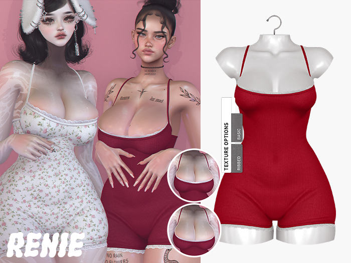 RENIE : LINNIE ROMPER - RUBY