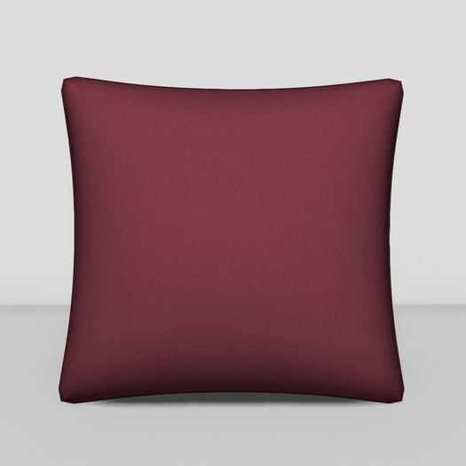 Pomegranate Morning Garden Pillow Solids - Raspberry