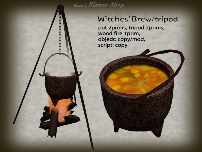 (g.) Witches' Brew / tripod