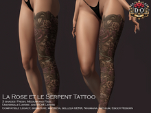 DO INK TATTOO LA ROSE ET LE SERPENT 