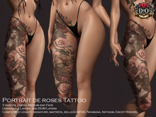 DO INK TATTOO PORTRAIT DE ROSES