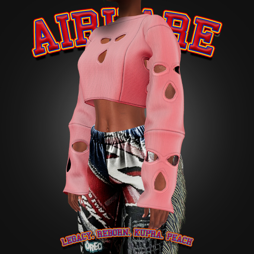 AxH - Reconstructed Pink Skimask Sweater