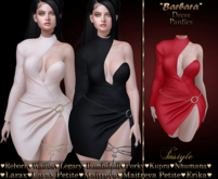 InStyle Dress * Barbara* - v1 Red