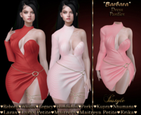 InStyle Dress * Barbara* - v2 Coral