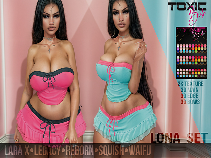 [TOXIC BISH] Lona Set @ HUD
