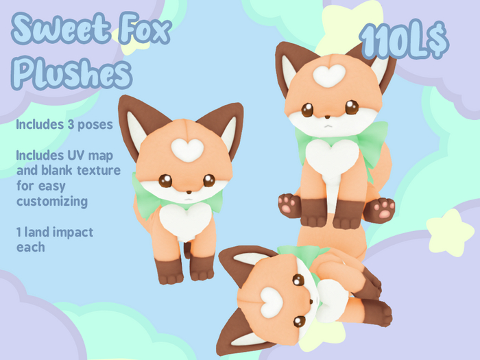 Liminality- Sweet Fox Plushes
