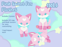 Liminality- Pink Sweet Fox Plushes