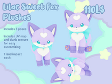 Liminality- Lilac Sweet Fox Plushes