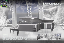 The Melody White Backdrop - The Bearded Guy MIIX MARKET