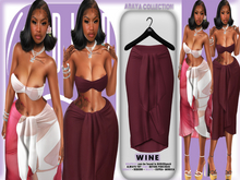 BODIED: Araya Skirt - Wine