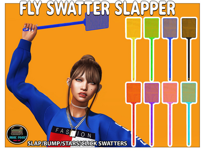 Junk Food - Fly Swatter Slapper Green