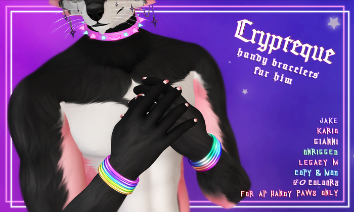 Crypteque - Handy Bracelets {Fur Him}