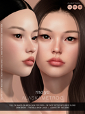 UPDATED! "Maya" Lelutka EvoX 2K BOM skin - Light pack (3 tones)