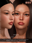 UPDATED! "Maya" Lelutka EvoX 2K BOM skin - Medium pack (3 tones)