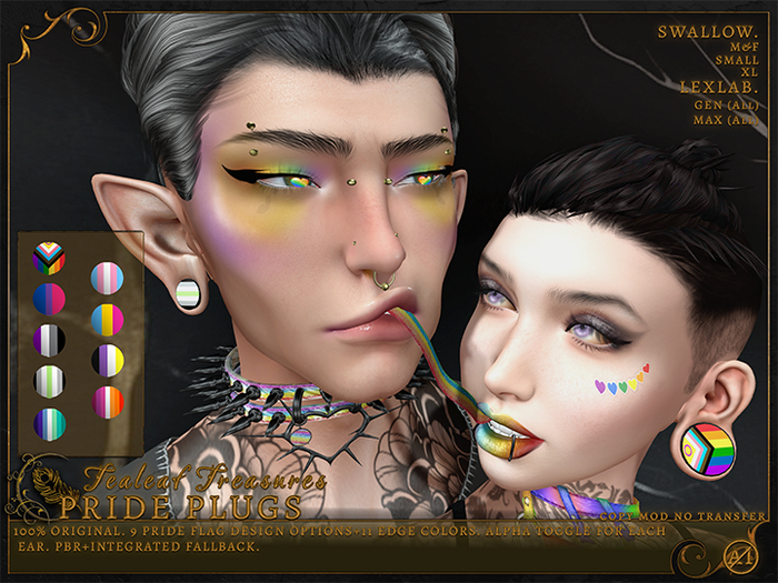 Tealeaf Treasures - Pride Plugs [Fatpack]