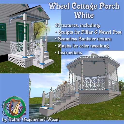 R(S)W Textures - Wheel Cottage Porch White