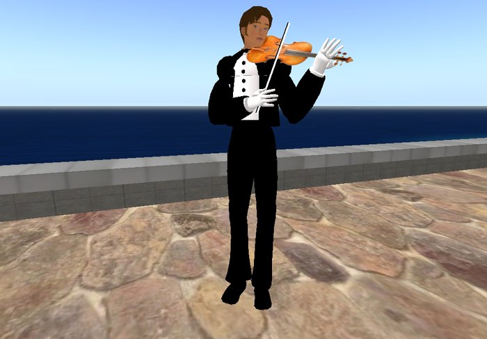 Violinista ...MM (40 prims) Animado