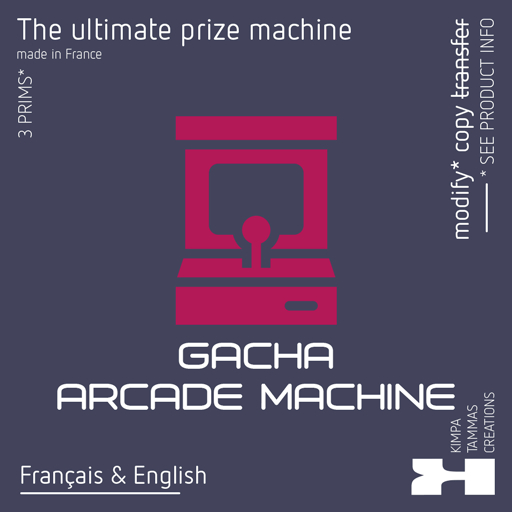 KTC Gacha arcade machine