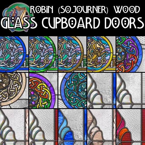R(S)W Textures - Glass Cupboard Doors
