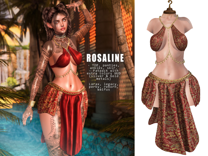 UNA. Rosaline Red