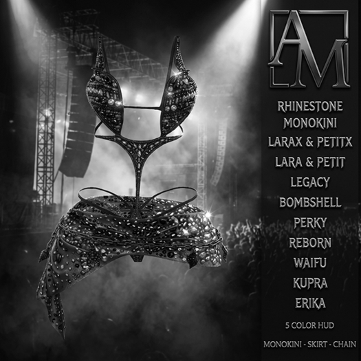 DEMO .: AlmaMiranda :. Rhinestone Monokini