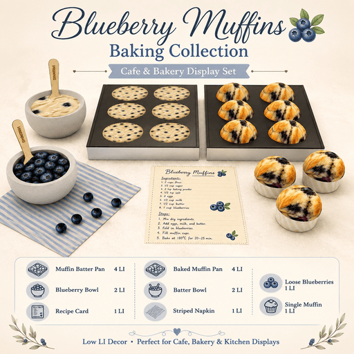 Unboxing Blueberry Muffins Baking Collection