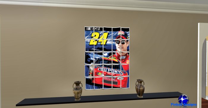 Jeff Gordon Wall Mural #1