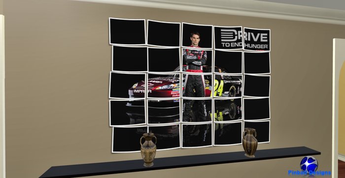 Jeff Gordon Wall Mural #2