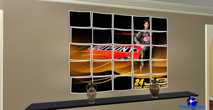 Jeff Gordon Wall Mural #3