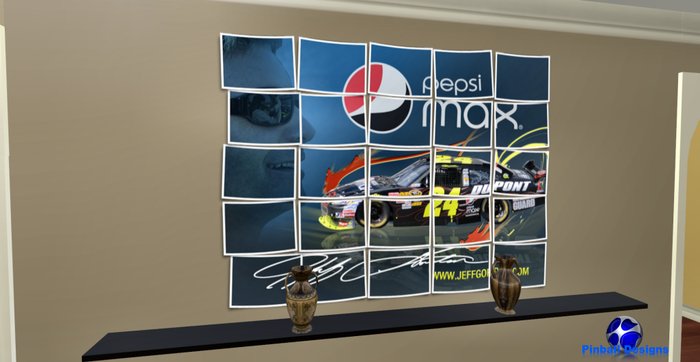 Jeff Gordon Wall Mural #4
