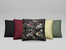 Pomegranate Morning Garden Pillow - Heart Pack
