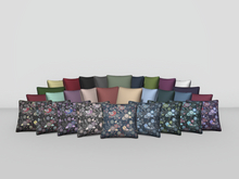Pomegranate Morning Garden Pillow - Fatpack