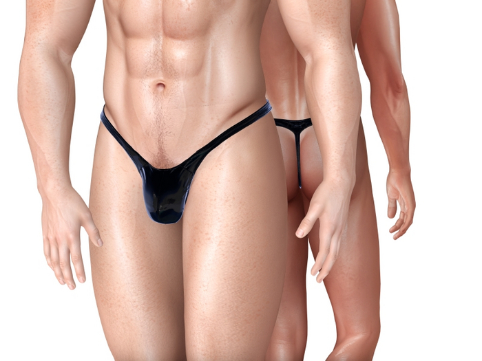 TwoSided Thong Islander black