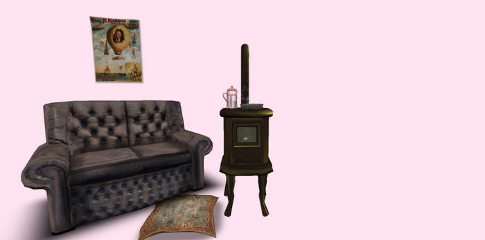 Cozy Home Backdrop boxed