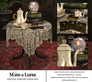 Moss & Luna- Arcana Parlor Table Set (add)