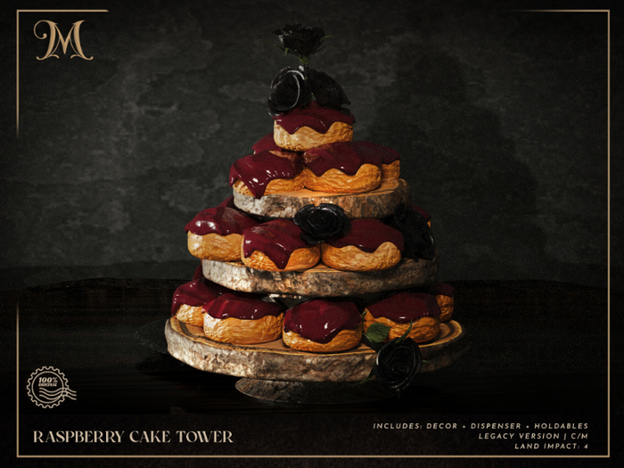Mura Home - Wizard's Feast - Raspberry Cake Tower